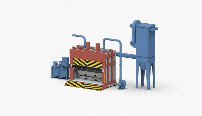 Mesin Pemprosesan Habuk Panas Aluminium