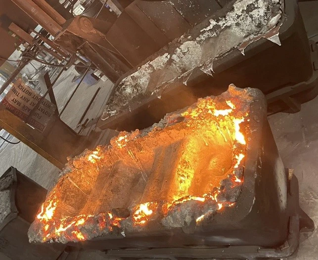 aluminum recycling dross pan 3