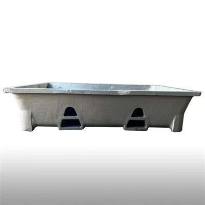 Kuali Sampah Tuangan Keluli